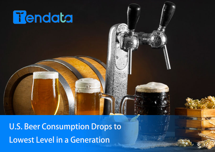 us beer consumption,america beer drop,us beer consumption drop