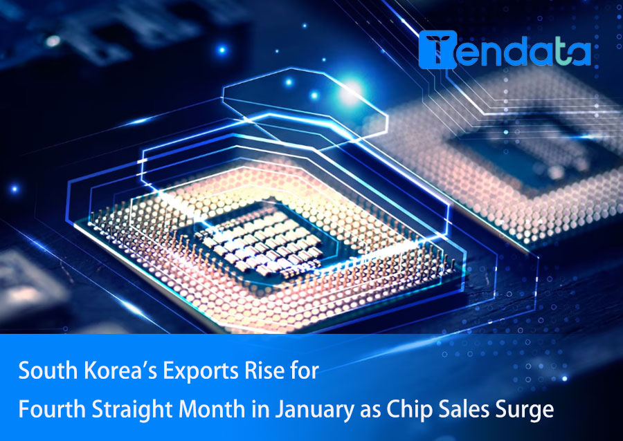 south korea's exports,south korea export,south korea export chip