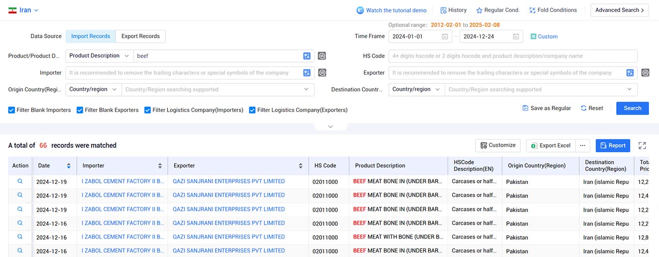 iran trade data,iran import data,iran export data