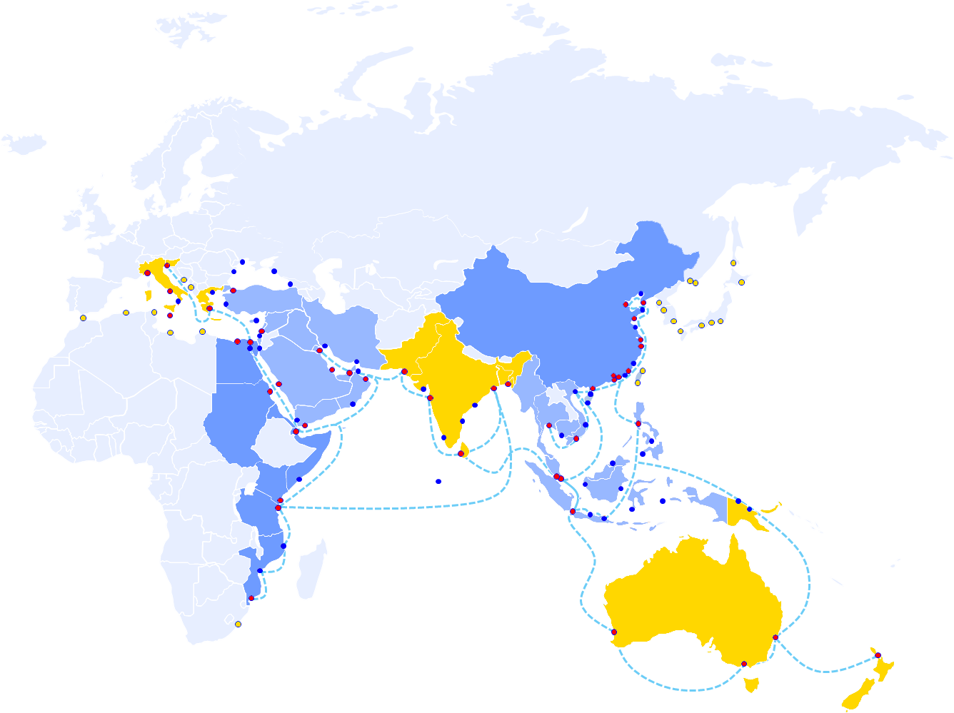 maritimesilkroadbol map,maritimesilkroadbol data,tendata,import export data